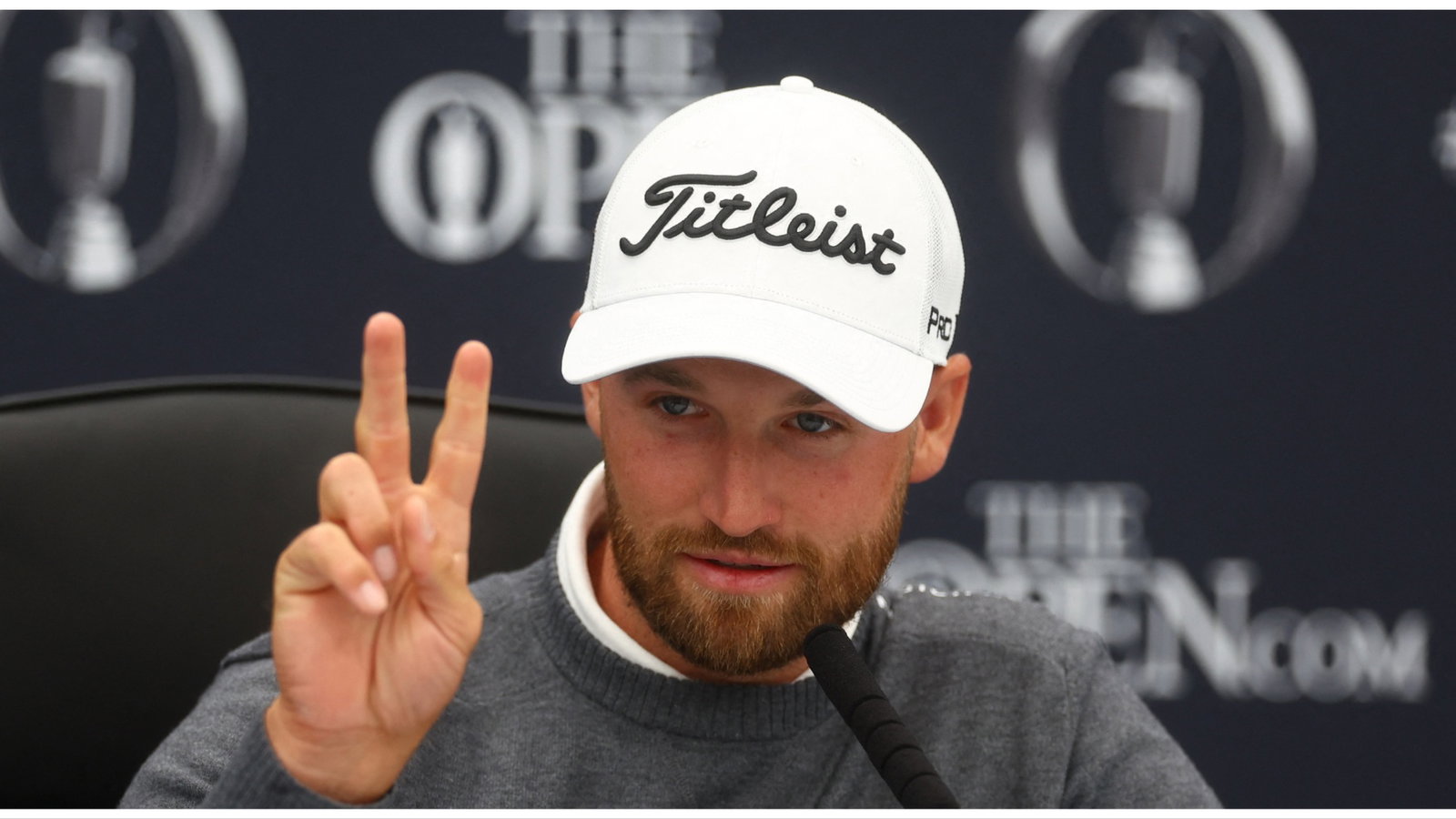 Wyndham Clark after hitting spectator's iPad: "I don't care, it screwed me up"